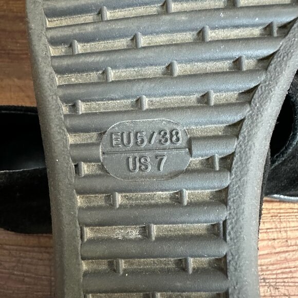 The Flexx Black Suede Loafer Size 7 - Picture 10 of 12